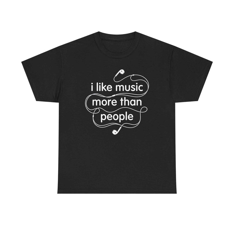I like music more Tee