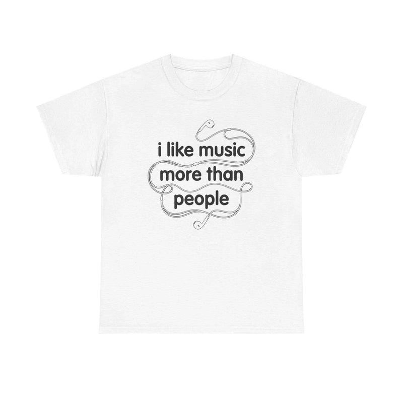 I like music more Tee