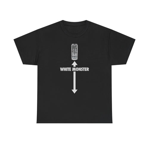 White Monster Tee