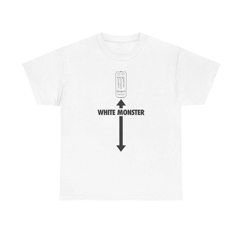 White Monster Tee